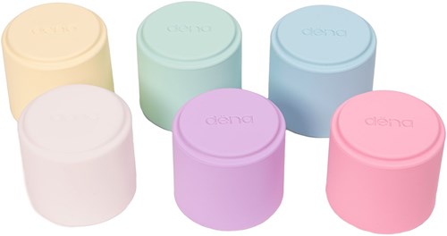 Dena stapelbekers pastel - kleurrijk speelgoed voor kinderen
