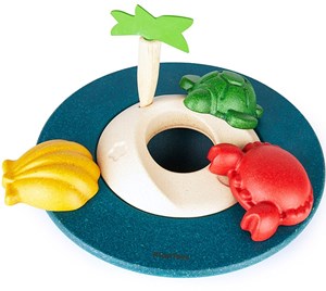 Plan Toys Houten Badspeelgoed Floating Island 5713 plan toys kopen in de aanbieding