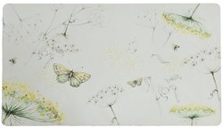 Decoris deurmat rubber vlinder 45x75cm kleurrijk entree schoonloopmat