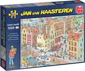 Jumbo puzzel Jan van Haasteren Het Ontbrekende Stukje - 1000 stukjes