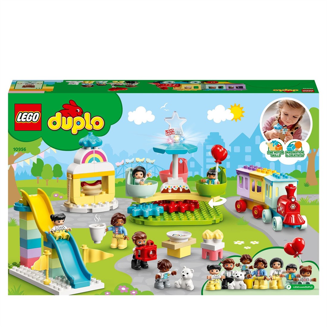als resultaat Bladeren verzamelen Impressionisme LEGO DUPLO Town Pretpark Peuterspeelgoed 10956 kopen?