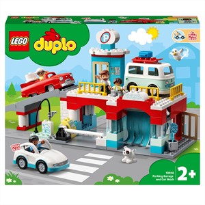 LEGO DUPLO Parkeergarage en wasstraat 10948
