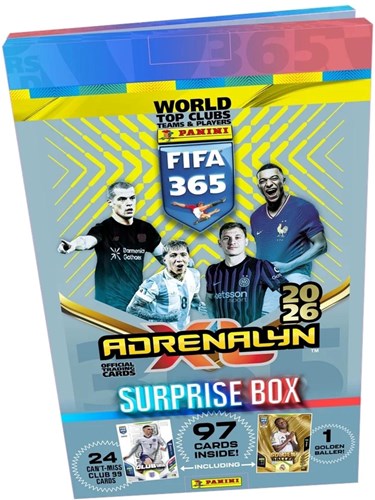 Asmodee voetbalkaart adventskalender Adrenalyn XL FIFA365 25/26