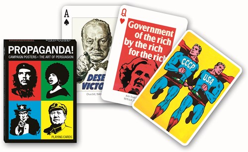 Piatnik Propaganda Speelkaarten - Enkeldeks