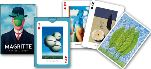 Piatnik speelkaarten Magritte - kunstkaarten voor kinderen en volwassenen-3