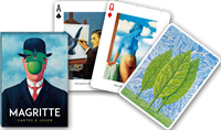 Piatnik speelkaarten Magritte - kunstkaarten voor kinderen en volwassenen
