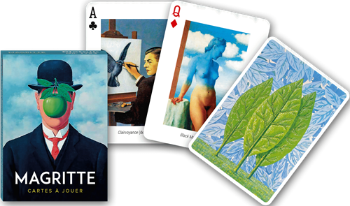 Piatnik speelkaarten Magritte - kunstkaarten voor kinderen en volwassenen