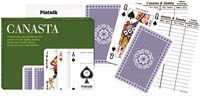 Piatnik Canasta Set met Instructies en Scoreblok
