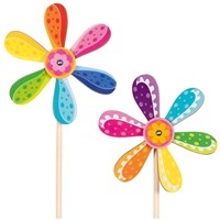 Goki windmolen bloem - kleurrijk buitenspeelgoed voor kinderen-2