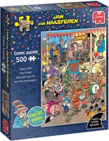 Jumbo legpuzzel Jan van Haasteren Fijne 90ste! 500 stukjes cartoon-2