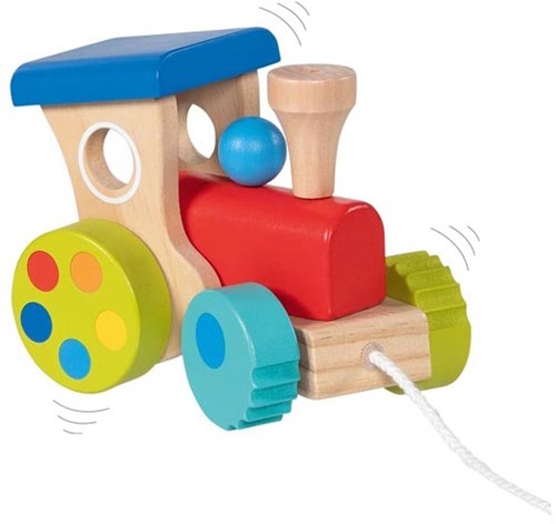 Goki Pull-along locomotive Jumping Loko-3