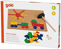 Goki XXL Hamertje Tik bouwset - houten speelgoed creatief-3