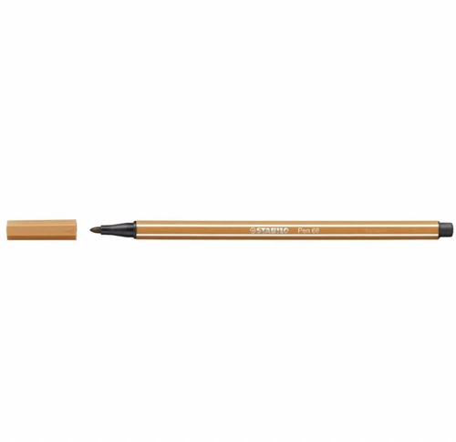 STABILO Pen 68 - premium viltstift - donker oker