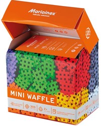 Marioinex bouwblokken Mini Waffle 300 stuks - creatief constructiespeelgoed