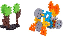 Marioinex bouwset Mini Waffle 140 stuks - kleurrijk constructiespeelgoed