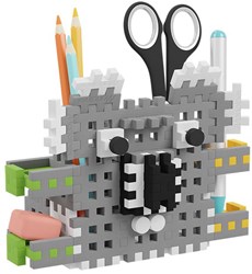 Marioinex bouwblokken Mini Waffle bureau organizer Koala multicolor