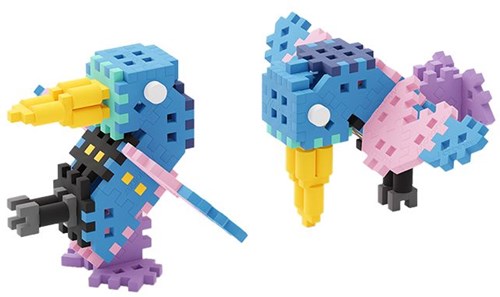 Marioinex bouwblokken Mini Waffle Nature Hummingbird 50 stuks speelgoed-3