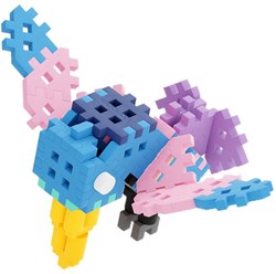 Marioinex bouwblokken Mini Waffle Nature Hummingbird 50 stuks speelgoed