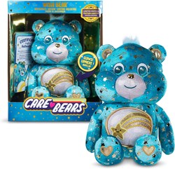 Care Bears knuffel speelgoed Wish Bear met lichtgevende buik 36 cm