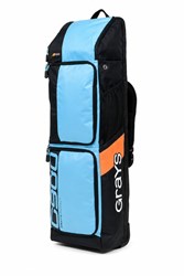Grays hockeytas G900 Kitbag 105x30x22 zwart lichtblauw polyester