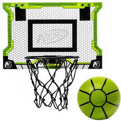 Nerf basketbalset Pro Hoop - indoor basketbalring voor kinderen