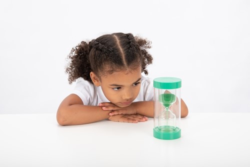 TickiT COLOURBRIGHT SAND TIMER 1 MINUTE GREEN