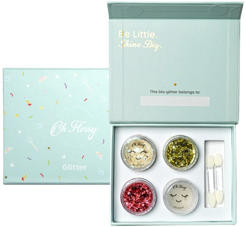 Oh Flossy glitter speelgoedset voor kinderen - Sparkly make-up set