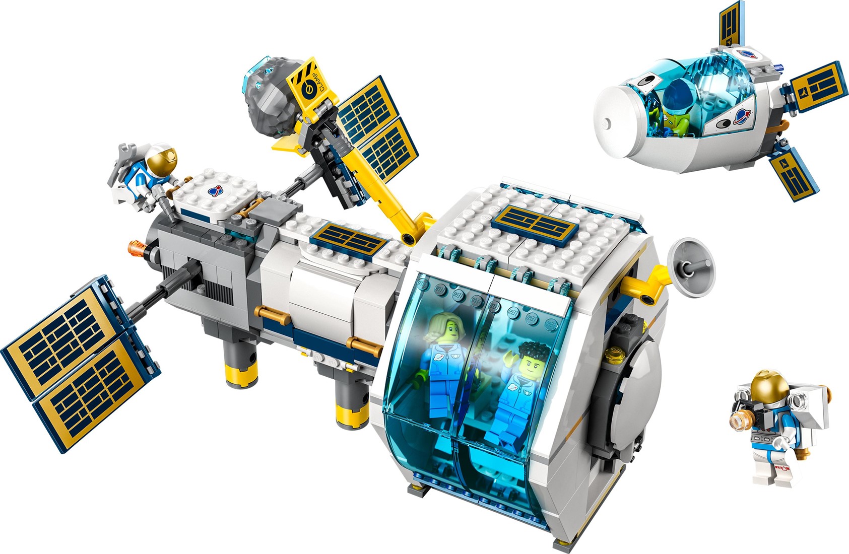 LEGO City Ruimtestation de maan bouwbare modelbouwset 60349