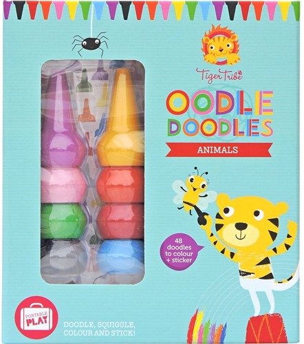 Tiger Tribe Oodle Doodle Crayon Sets/Animals