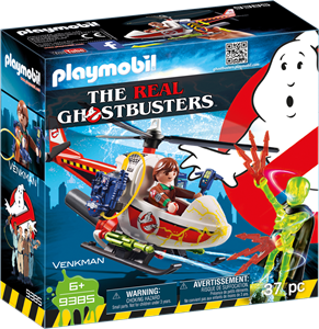 Playmobil Ghostbusters Venkman Met Helikopter 9385 playmobil kopen in de aanbieding