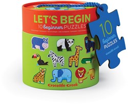 Crocodile Creek laten we beginnen puzzel Jungle - 2 stukjes