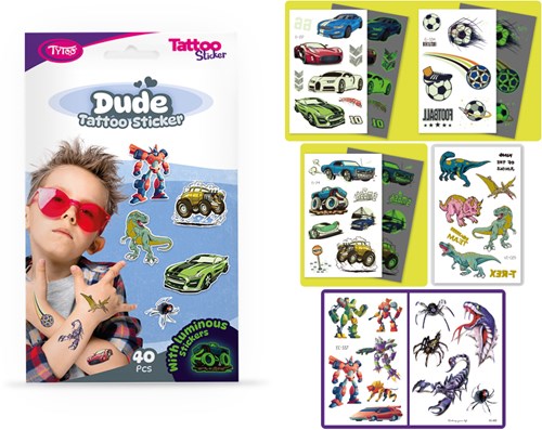 TYTOO Tytoo Tattoo Sticker - Dudes