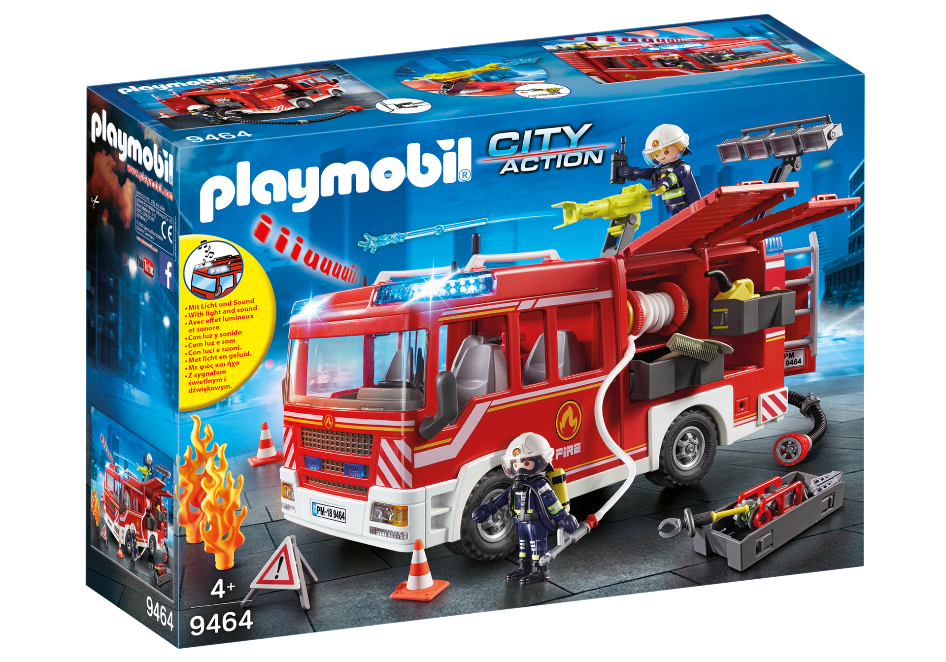 Prik spons Omtrek Playmobil City Action - Brandweer pompwagen 9464 kopen?