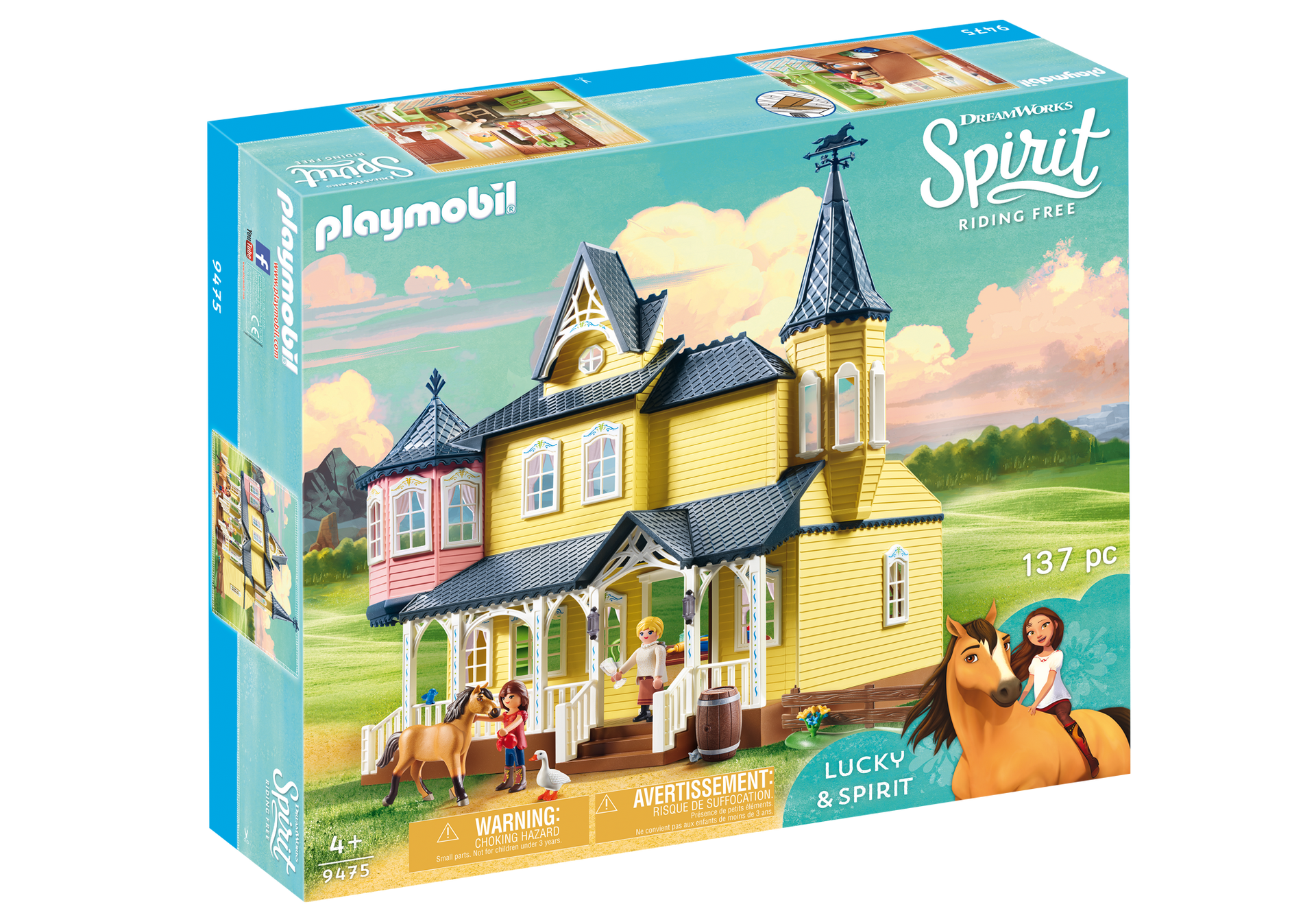 noodsituatie Aftrekken paus Playmobil Spirit - Lucky's huis 9475 kopen?