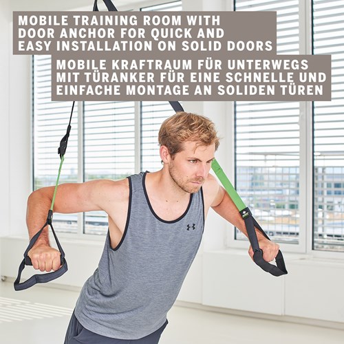 Schildkröt slingtrainer fitnessband verstelbaar - mobiel trainingsapparaat-2