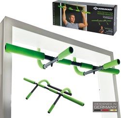 Schildkröt fitness deurrek multifunctioneel verstelbaar, pull-up bar groen