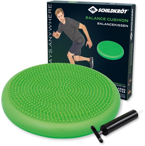 Schildkröt balans kussen fitness massage PVC 33cm met mini pomp