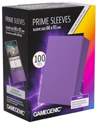 Gamegenic kaart sleeves Prime Purple 66x91mm - 100 stuks premium bescherming