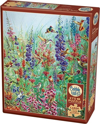 Cobble Hill easy handling puzzle 275 pieces - Garden Jewels