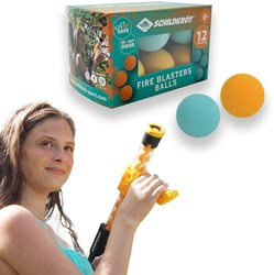 Schildkröt Fire Blaster foam ballen - 12 stuks (exclusief pistool)