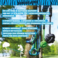 Schildkröt Jungle Line Starterset tuin speelset ninja parcours-3