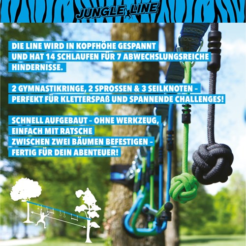 Schildkröt Jungle Line Starterset tuin speelset ninja parcours-3
