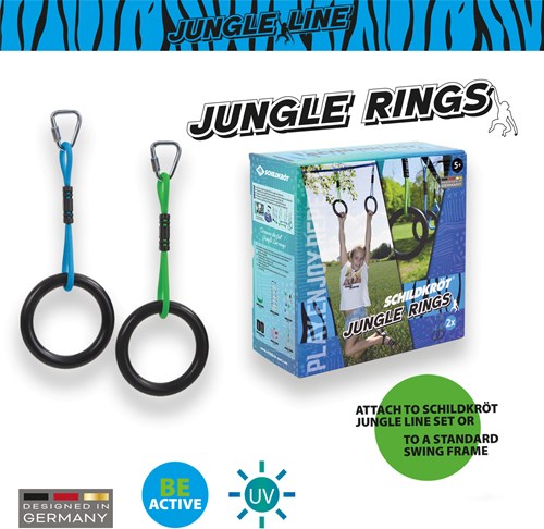 Schildkröt Jungle Line ringenset - speeltoestel accessoire voor buiten-2