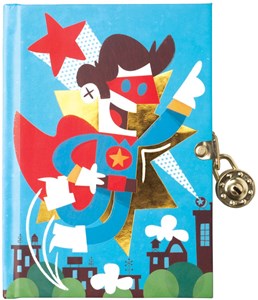 Mudpuppy Dagboek Met Slot Superheld mudpuppy kopen in de aanbieding