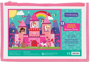 Mudpuppy Pouch Puzzle Princess Castle 12Pcs mudpuppy kopen in de aanbieding