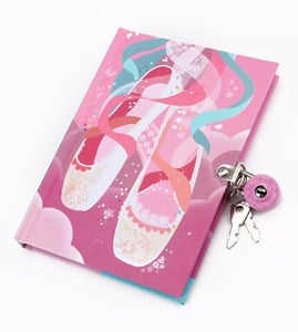 Mudpuppy Dagboek Met Slot Balletschoenen mudpuppy kopen in de aanbieding