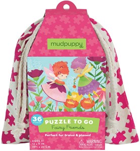 Mudpuppy Puzzle To Go Fairy Friends 36Pcs mudpuppy kopen in de aanbieding