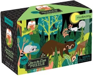 Mudpuppy Glow In Dark Puzzle In The Forest 100Pcs mudpuppy kopen in de aanbieding