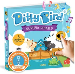 Ditty Bird geluidenboek interactief muziekboek voor peuters en kleuters