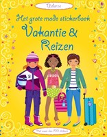 Harlekijn mode stickerboek vakantie en reizen - creatief stickerplezier